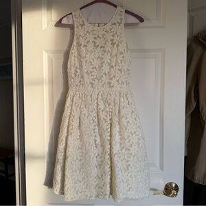 Jack Wills Embroidered Bustier White Dress